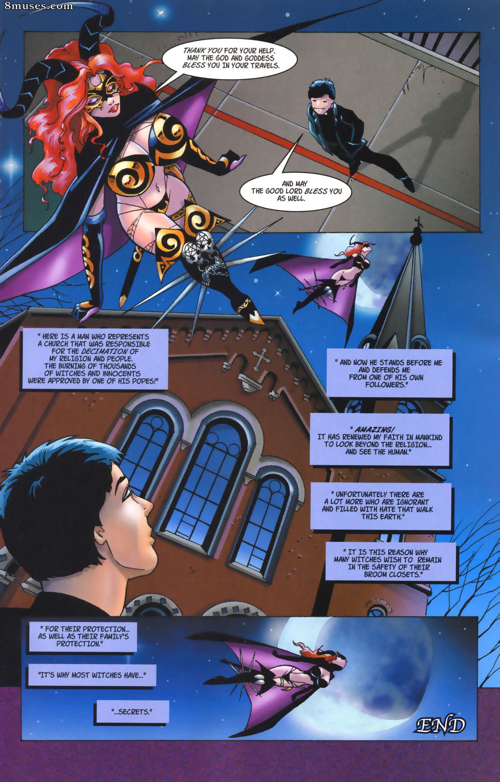 BroadSword Comics - Tarot - La sorcière de la rose noire 037 - Page 19