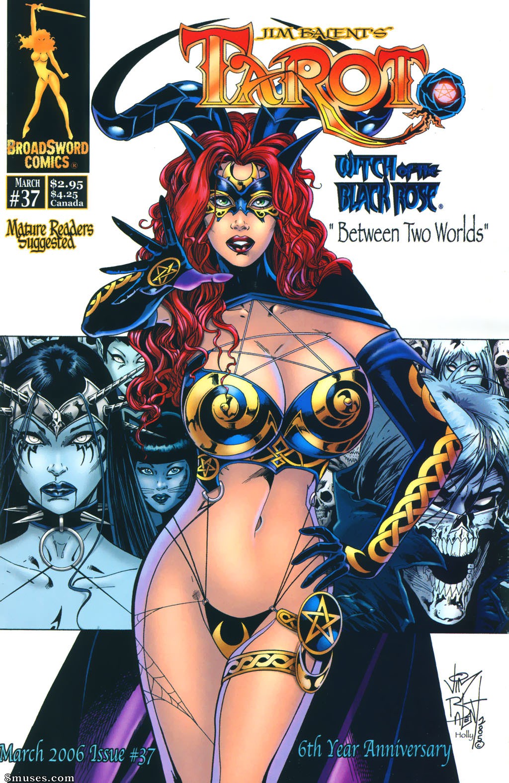 BroadSword Comics - Tarot - Witch of the Black Rose 037 - Page 1