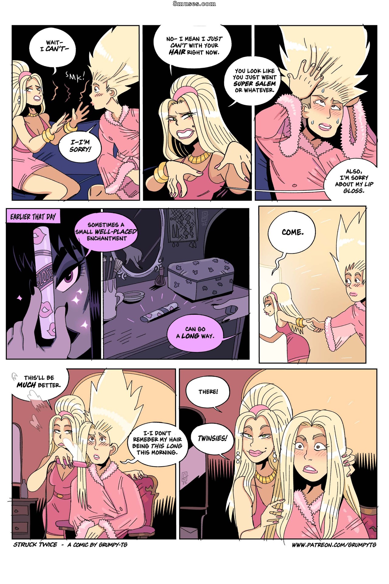 Grumpy-TG - Golpeado dos veces - Página 6
