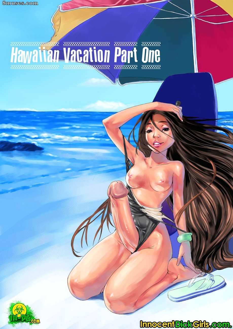 Innocent Dickgirls Comics - Hawaiian Vacation - Part 1 - Page 1