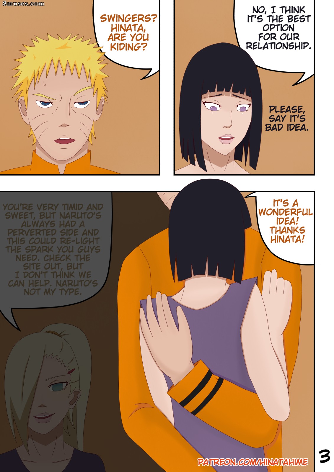 Page 4 | Hinata-hime-Comics/Wife-Swap-no-Jutsu | 8muses - Sex Comics