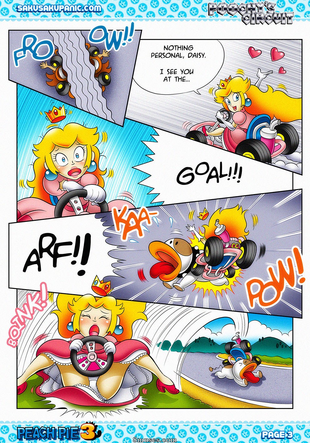 SakuSakuPanic Comics - Poochys Circuit - Page 3