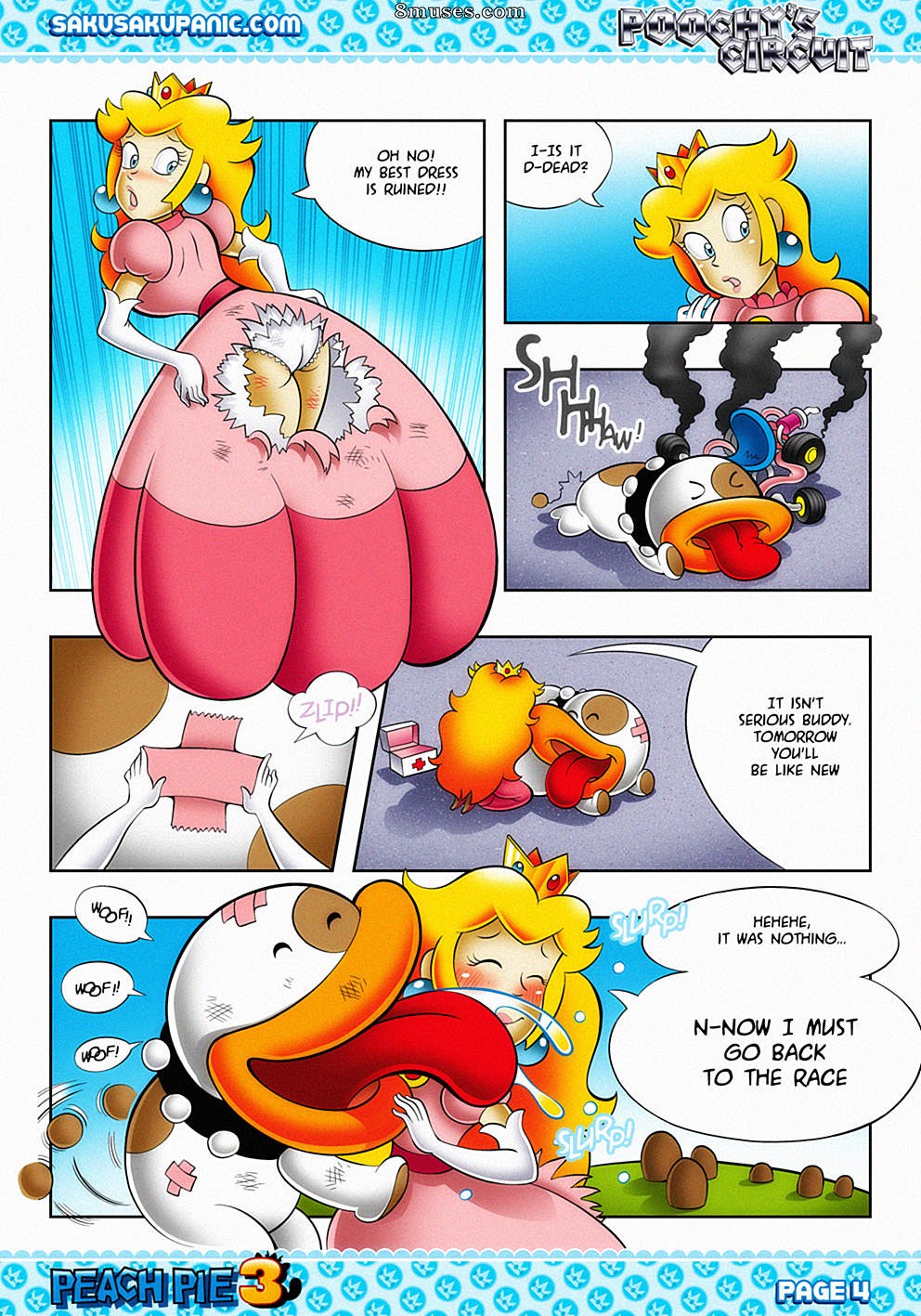 SakuSakuPanic Comics - Poochys Circuit - Page 4
