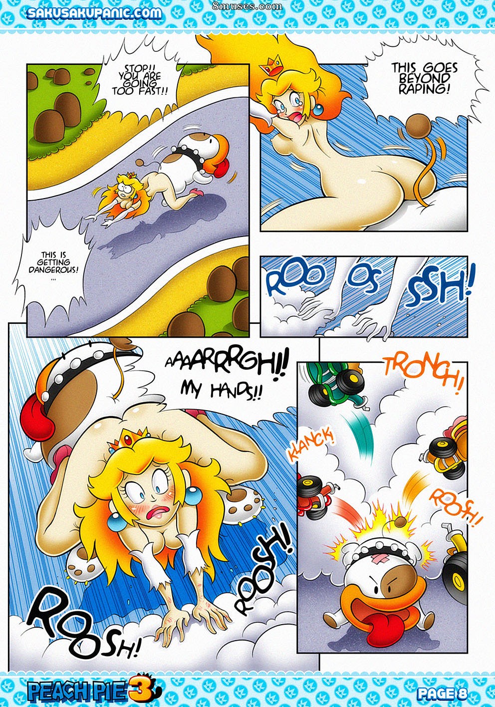 SakuSakuPanic Comics - Poochys Circuit - Page 8