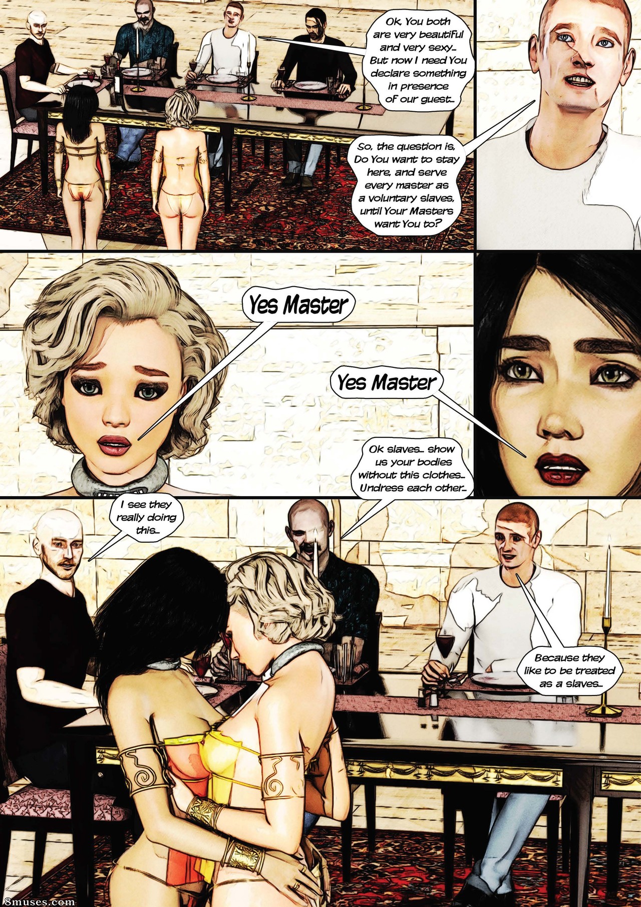 Dofantasy - BDSMArtwork Old Stuff - Slave Of The R Circle - Page 48