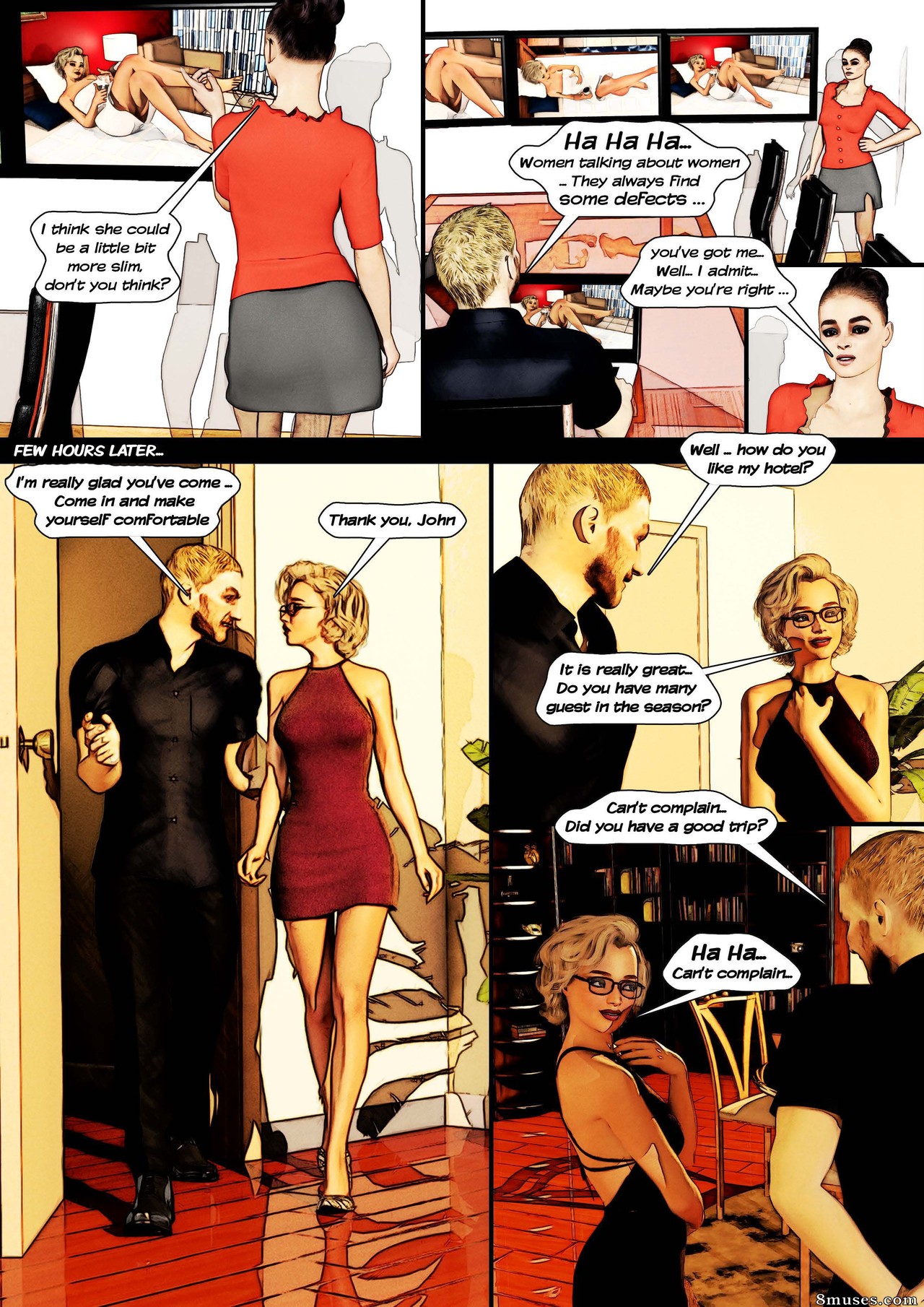 Dofantasy - Obra de arte de BDSM antigua - Esclavo del Círculo R - Página 10