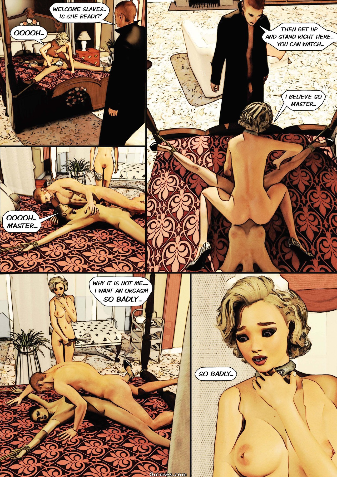 Dofantasy - Arte de BDSM antiga - Escravo do Círculo R - Página 41