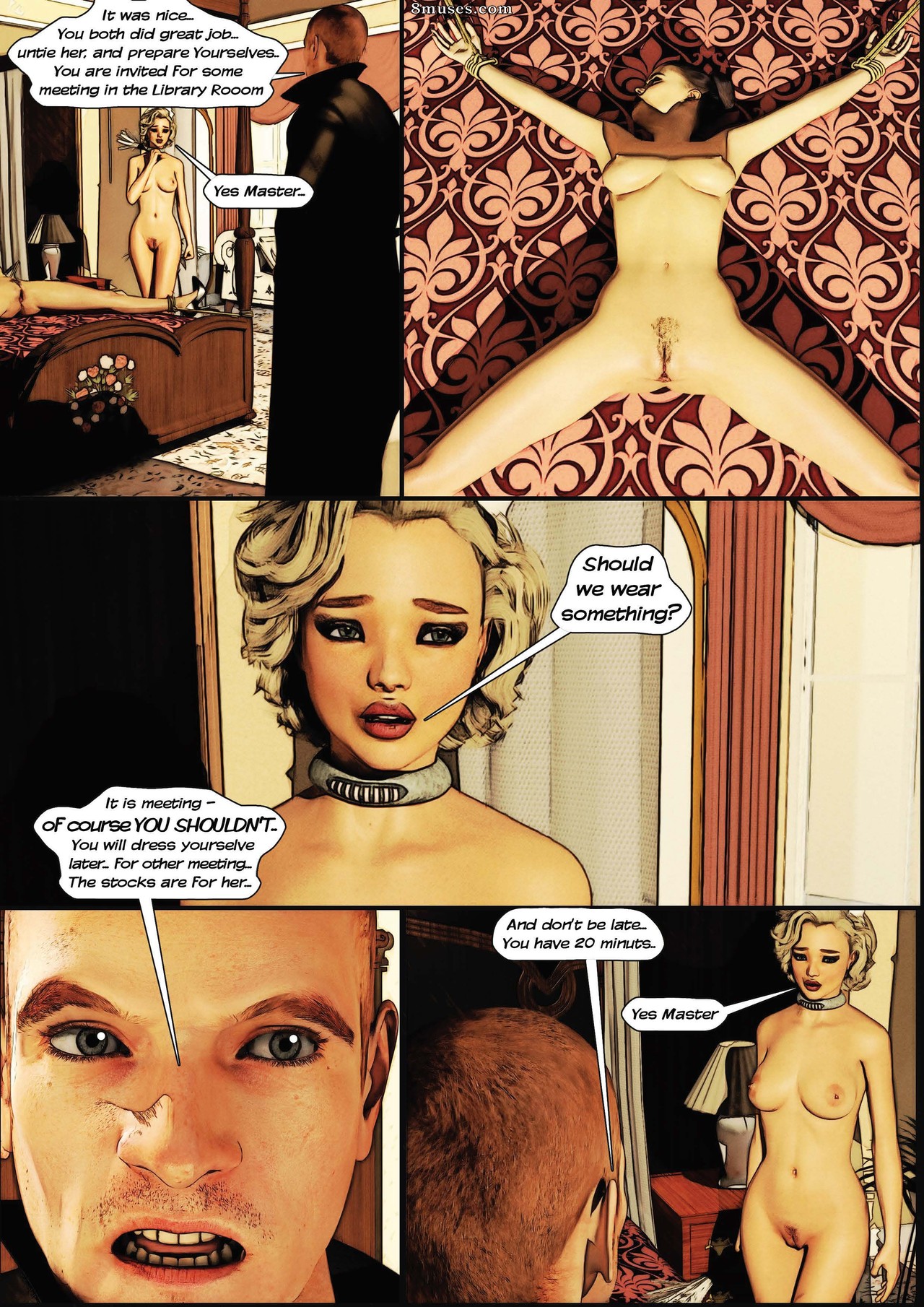 Dofantasy - Obra de arte de BDSM antigua - Esclavo del Círculo R - Página 43