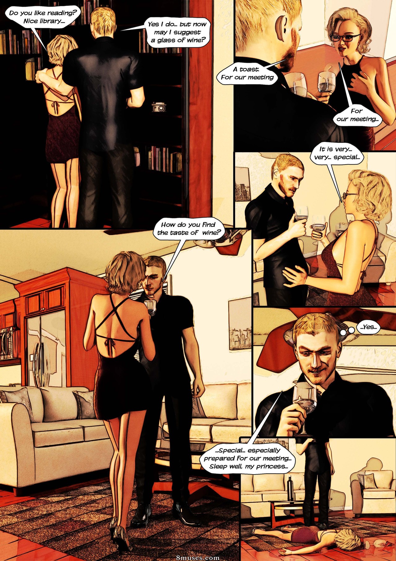 Dofantasy - Arte de BDSM antiga - Escravo do Círculo R - Página 11