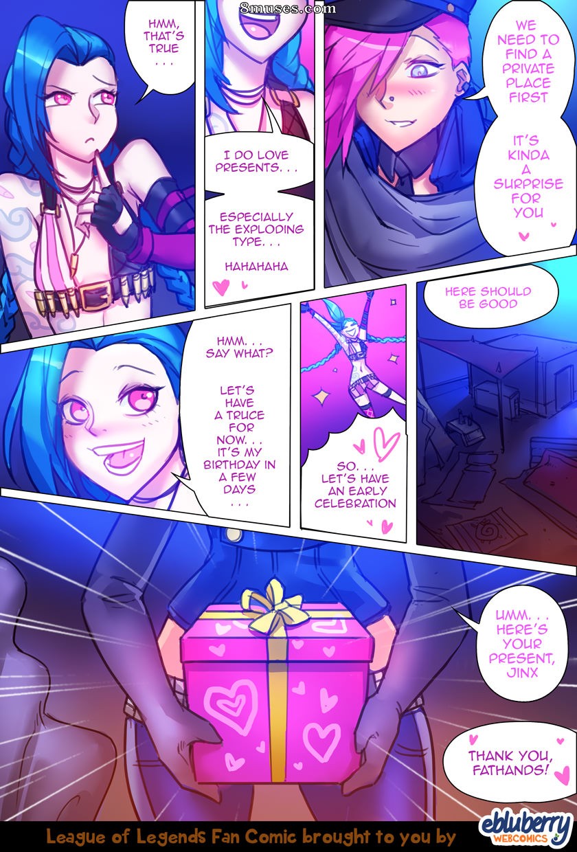 eBluberry Comics - Jinx x Vi x Jin - Página 12