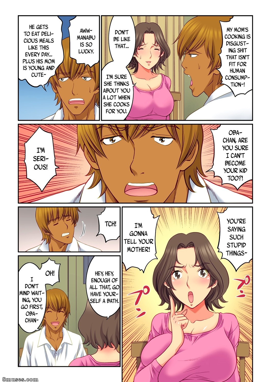 Hahaoya Swap - Omae no Kaa-chan Ore no Mono - Issue 1 - Page 9