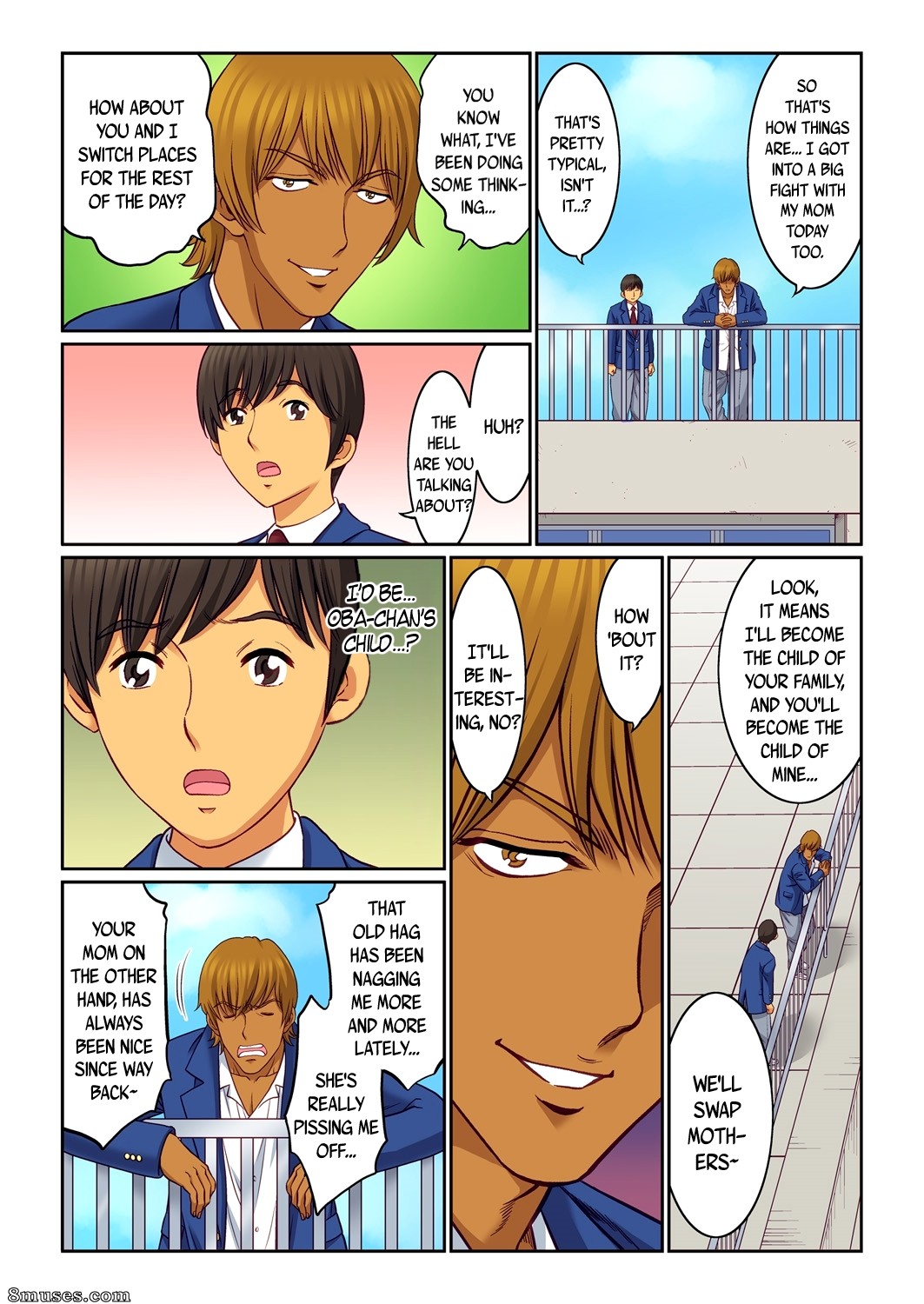 Hahaoya Swap - Omae no Kaa-chan Ore no Mono - Issue 1 - Page 7