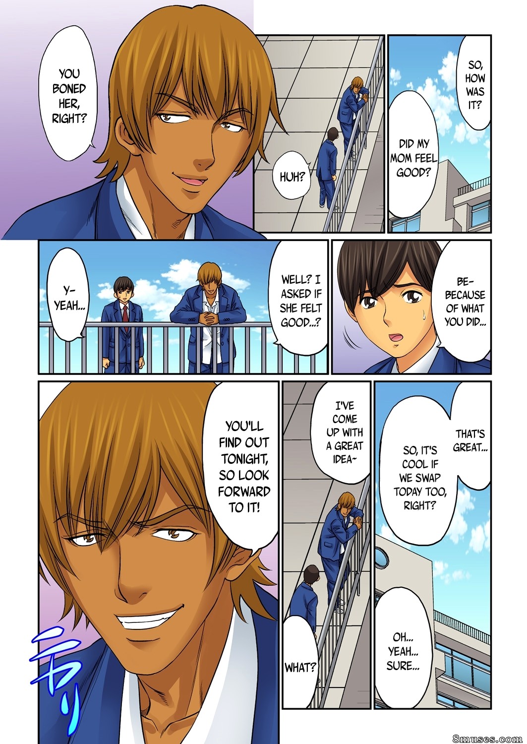 Hahaoya Swap - Omae no Kaa-chan Ore no Mono - Issue 1 - Page 44