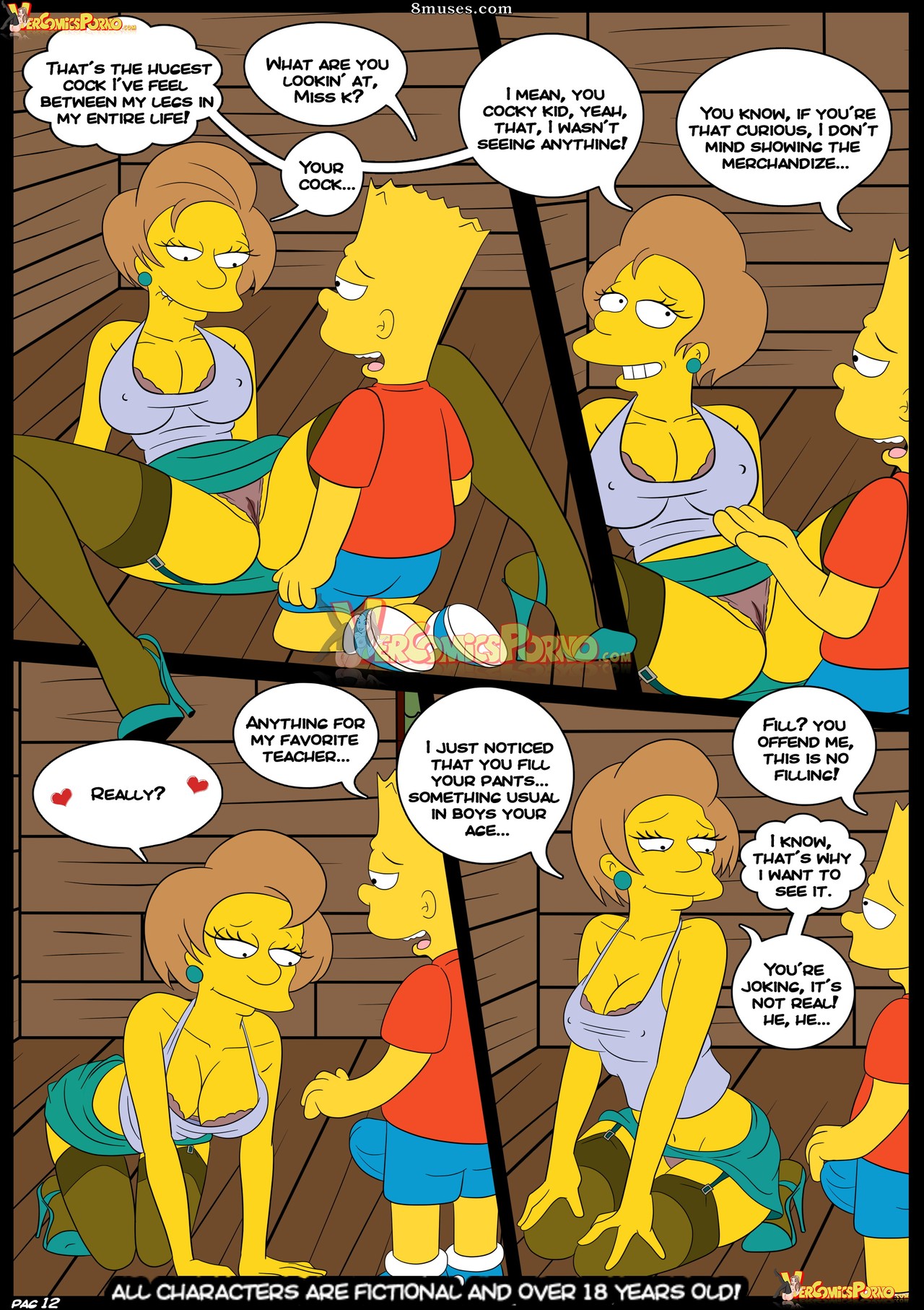 Page 14 | Croc-Comics/Los-Simpsons-Old-Habits/Issue-5 | 8muses - Sex Comics