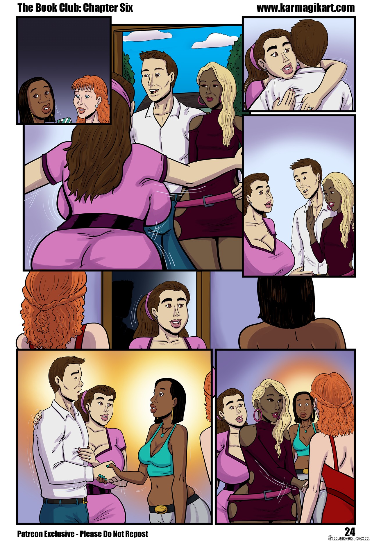 Page 24 | Karmagik-Comics/The-Book-Club/Issue-6/Color/No-Text | 8muses -  Sex Comics