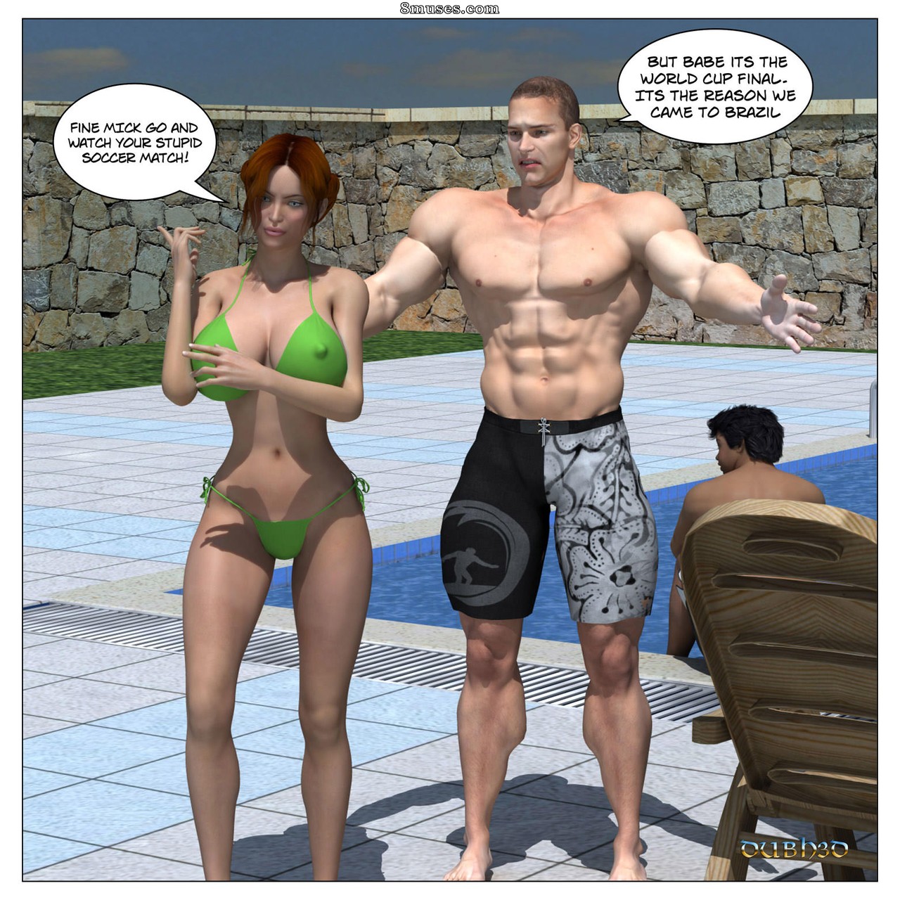 Dubh3d-Dubhgilla Comics - Copa do Mundo - Página 1