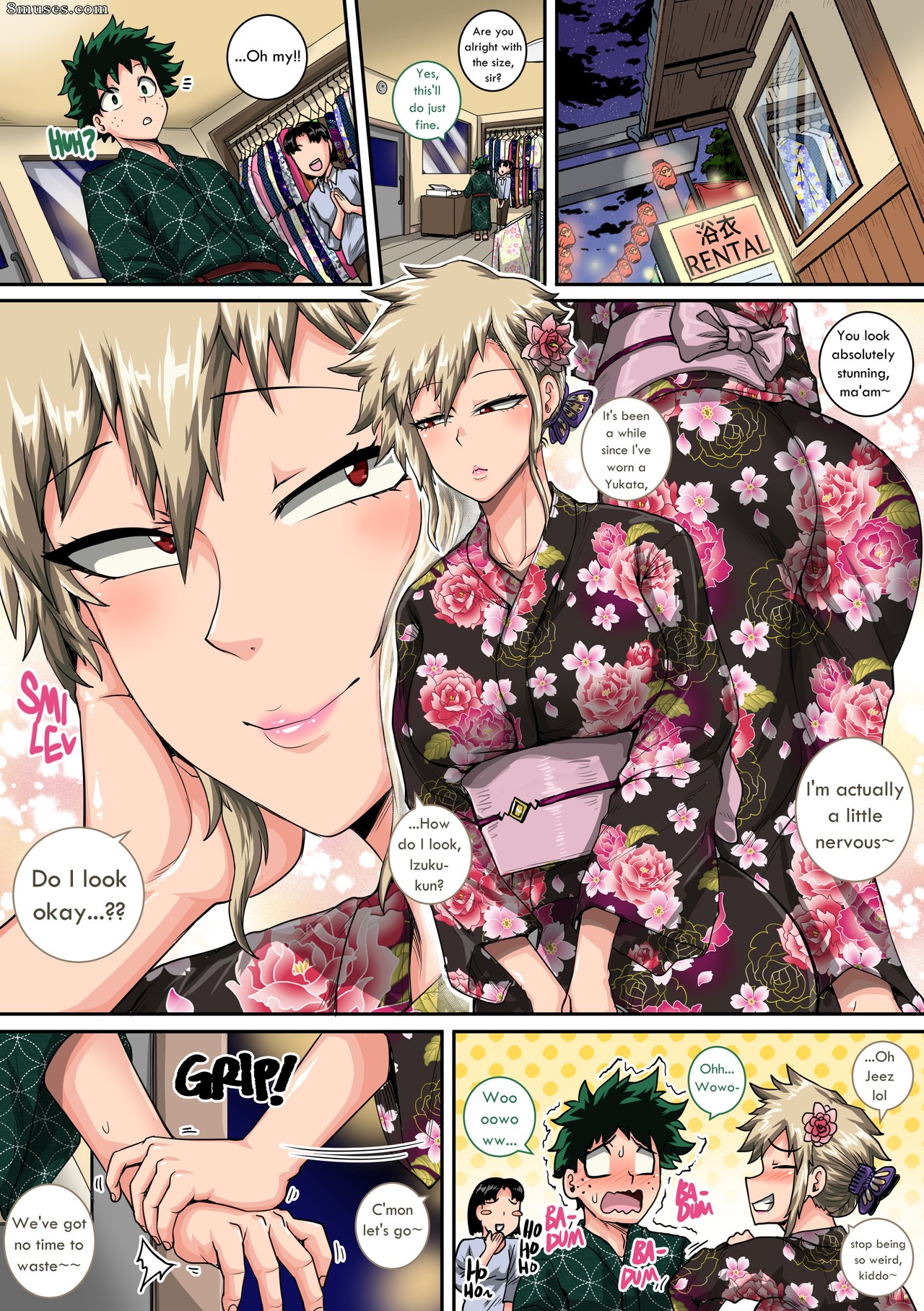 Summer Vacation with Bakugou's Mom - Issue 2 - Page 50