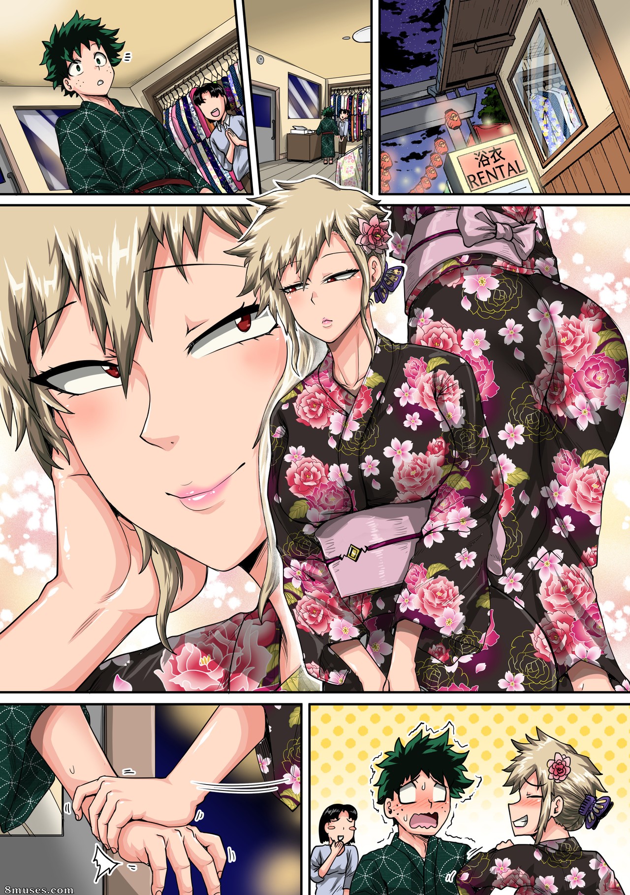 Vacances d'été avec la mère de Bakugou - Numéro 2 - Page 140