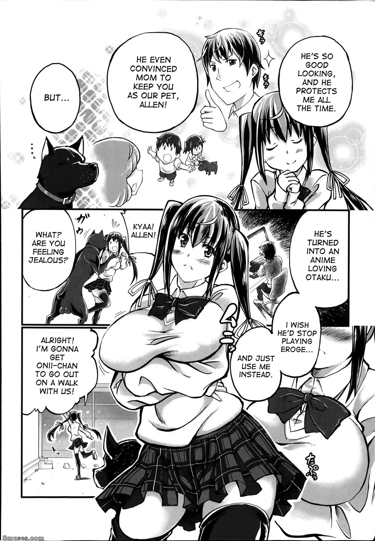 Tenzen Miyabi - My lover is always beside me... but he's not a human - Page 4