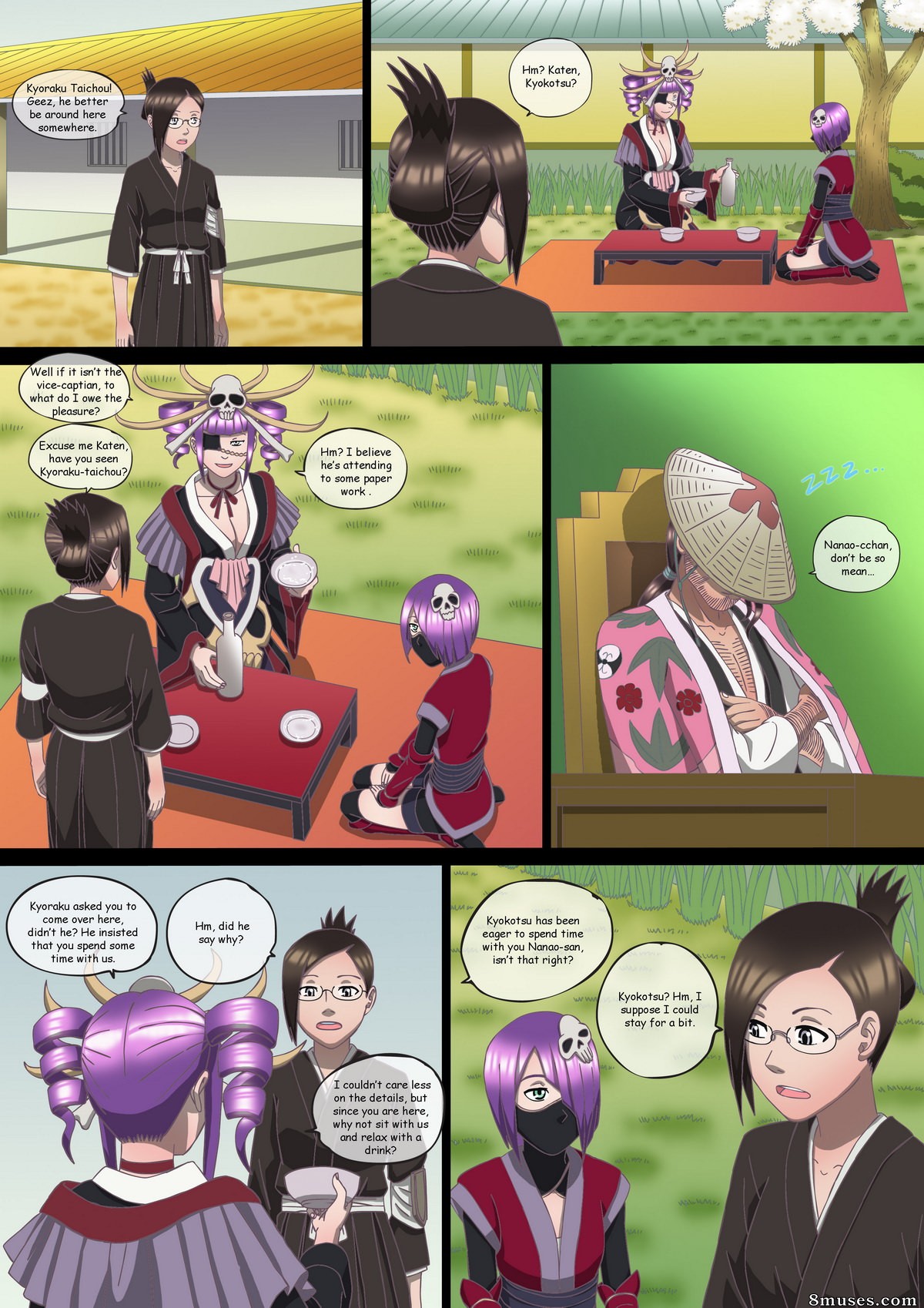 Paccu-san Comics - Blooming Sakuras - Page 1