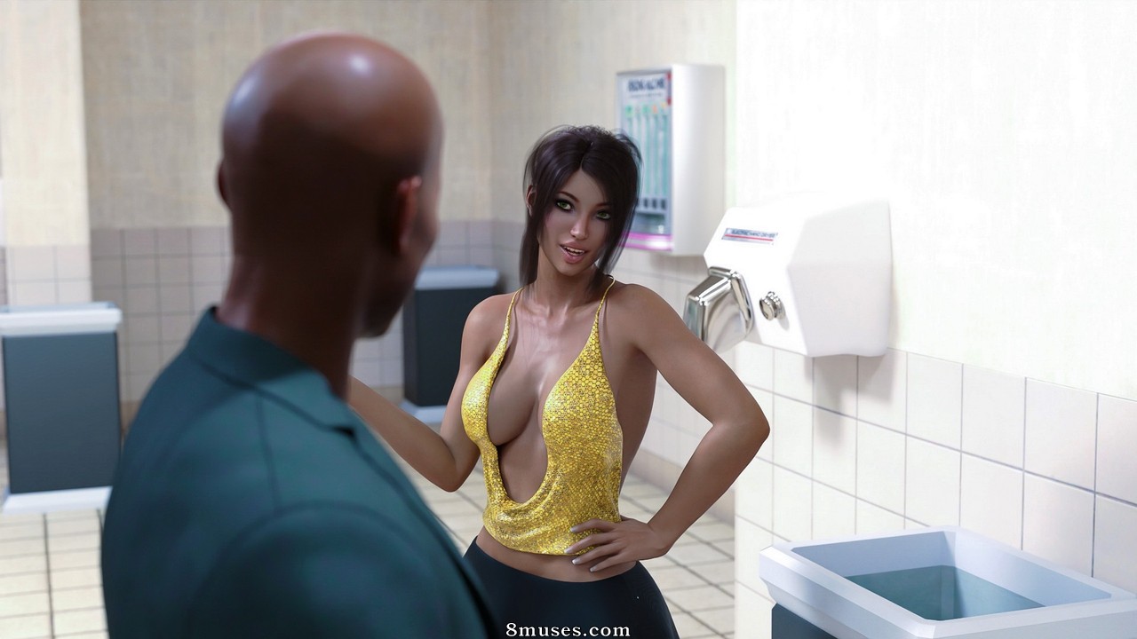 DeepSleep - Ex-College Girfriend Sex in Toilet - Page 4