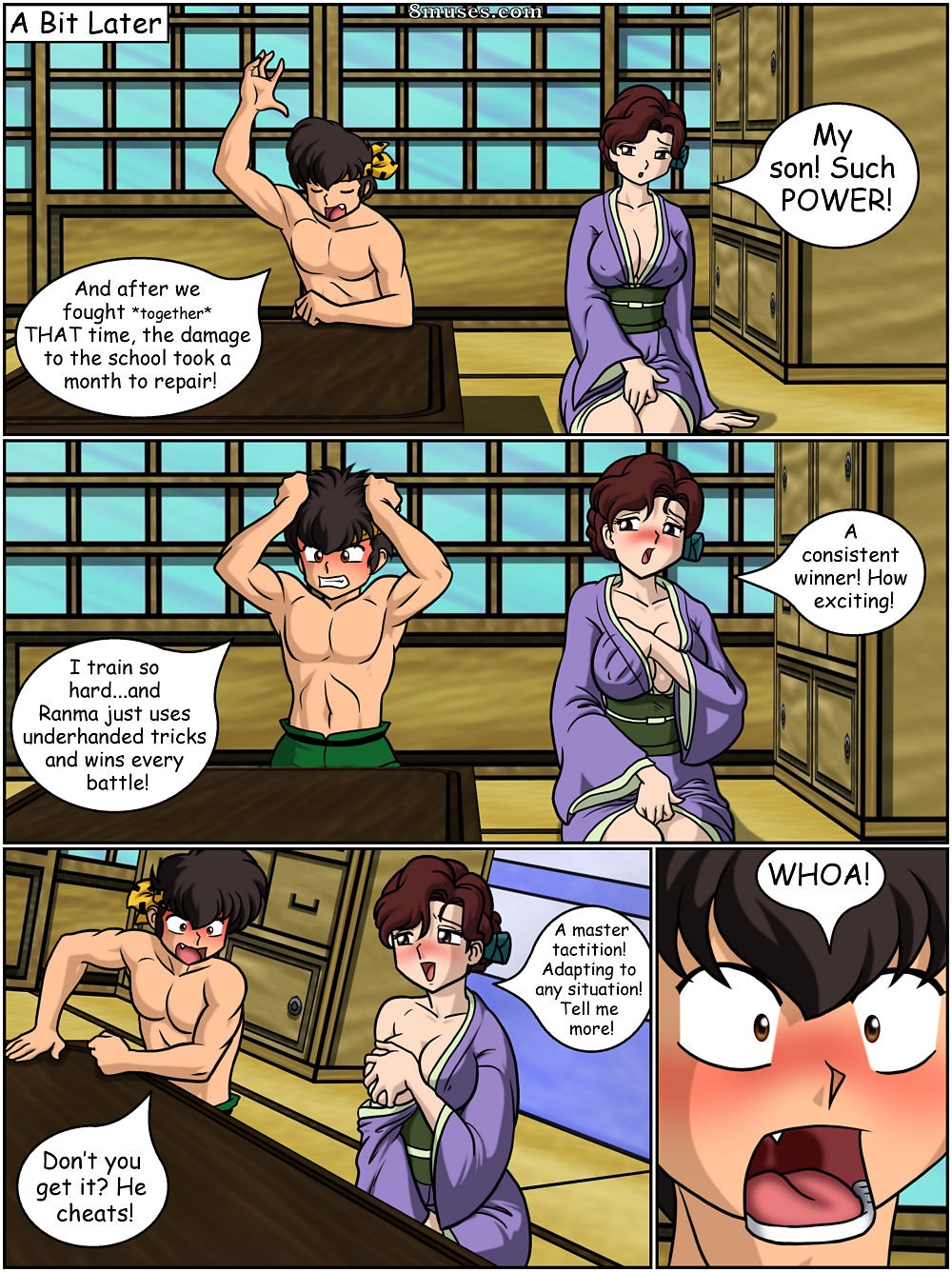 Ranma Books Comics - Aprendendo do jeito difícil - Página 7