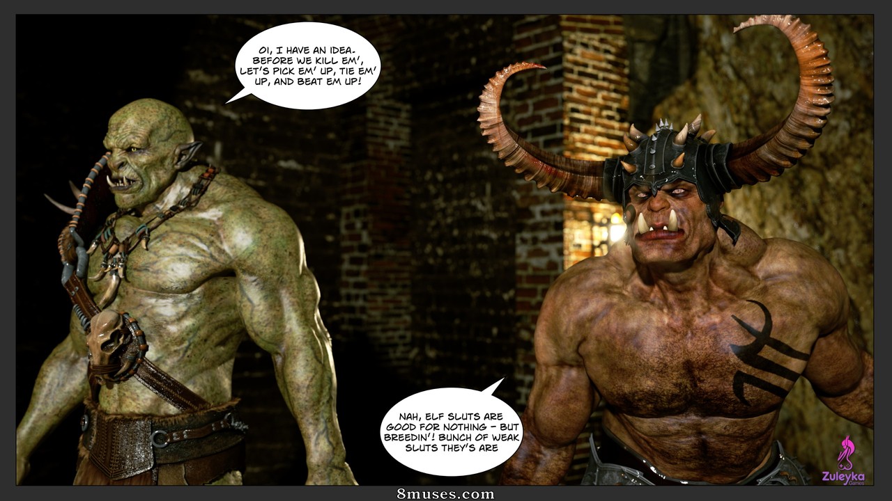 Zuleyka 3D Comics - Elfes en difficulté - Page 9