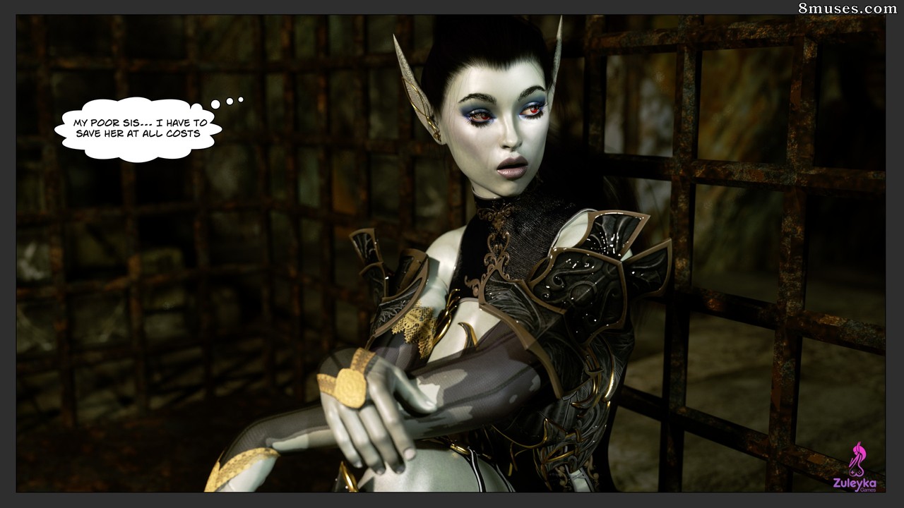 Zuleyka 3D Comics - Elves in Trouble - Page 5