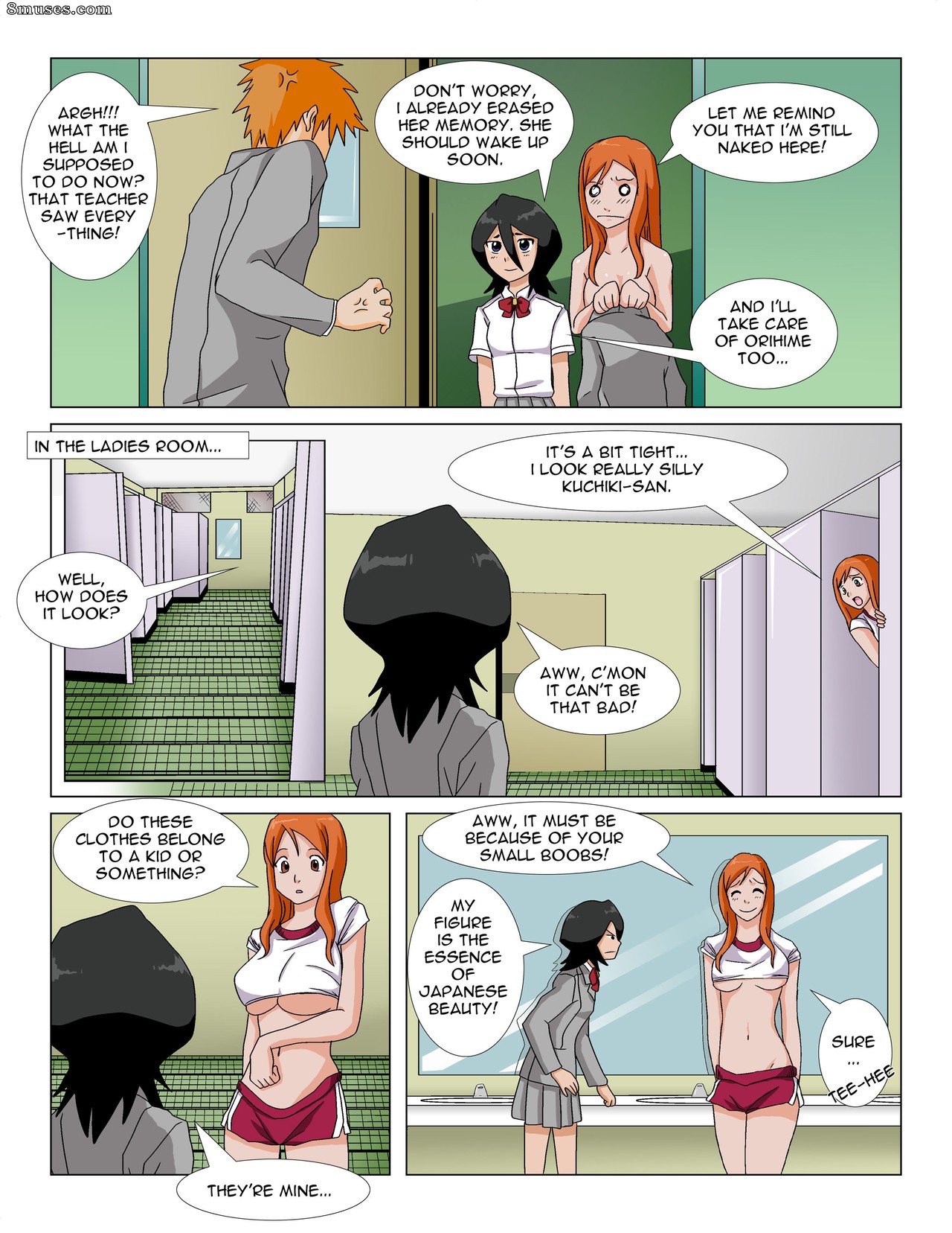 Page 4 | Jitensha-Comics/Bleach/Issue-2 | 8muses - Sex Comics