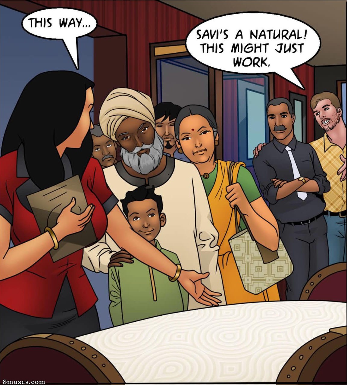 Kirtu.com Comics - Savita Bhabhi - Episode 92 - Grand Opening - Page 4