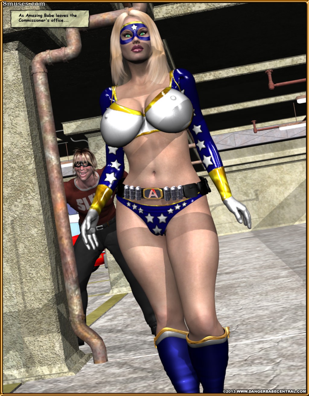 3D - Ms Americana Defeated by Captain KO - Page 30