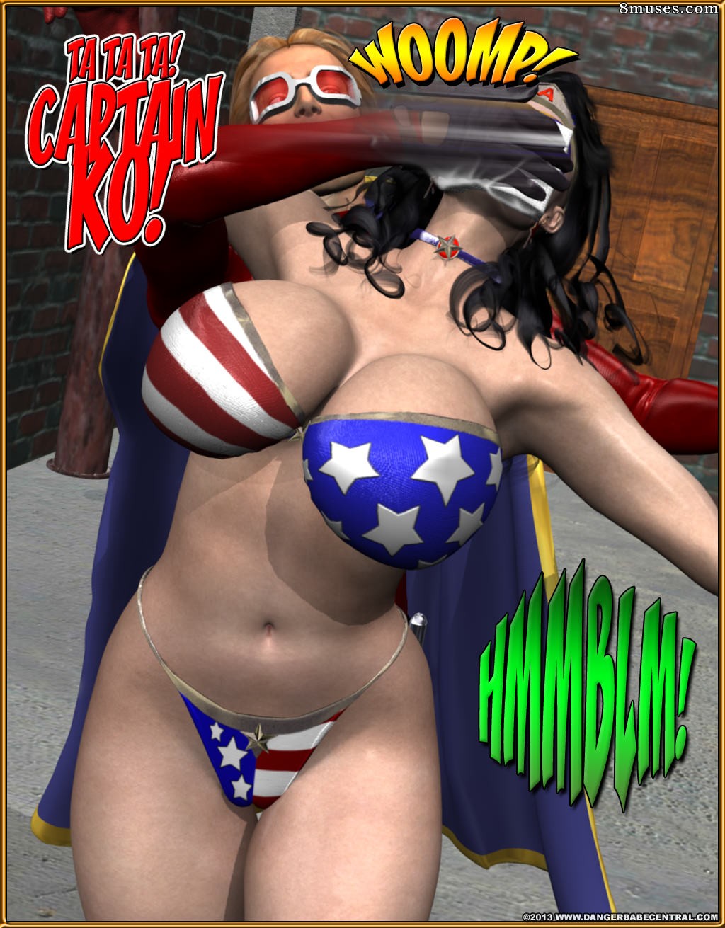 3D - Ms Americana Defeated by Captain KO - Page 93