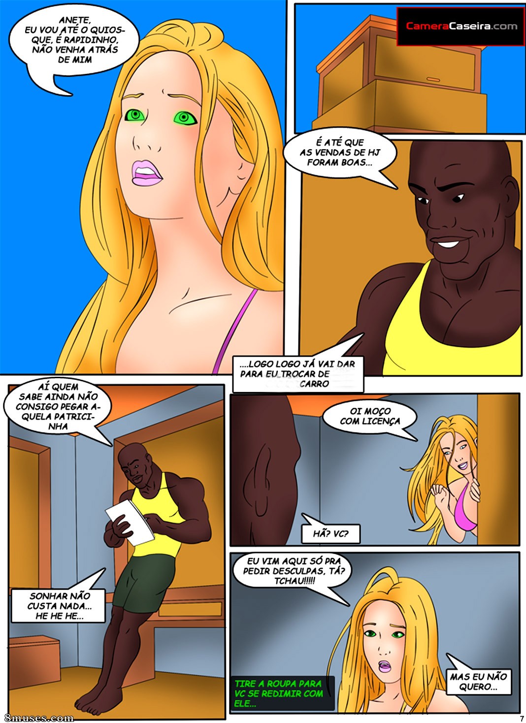 Negros Tarados e Dotados - 6 O Feitiço de Camilla 2 - Page 8