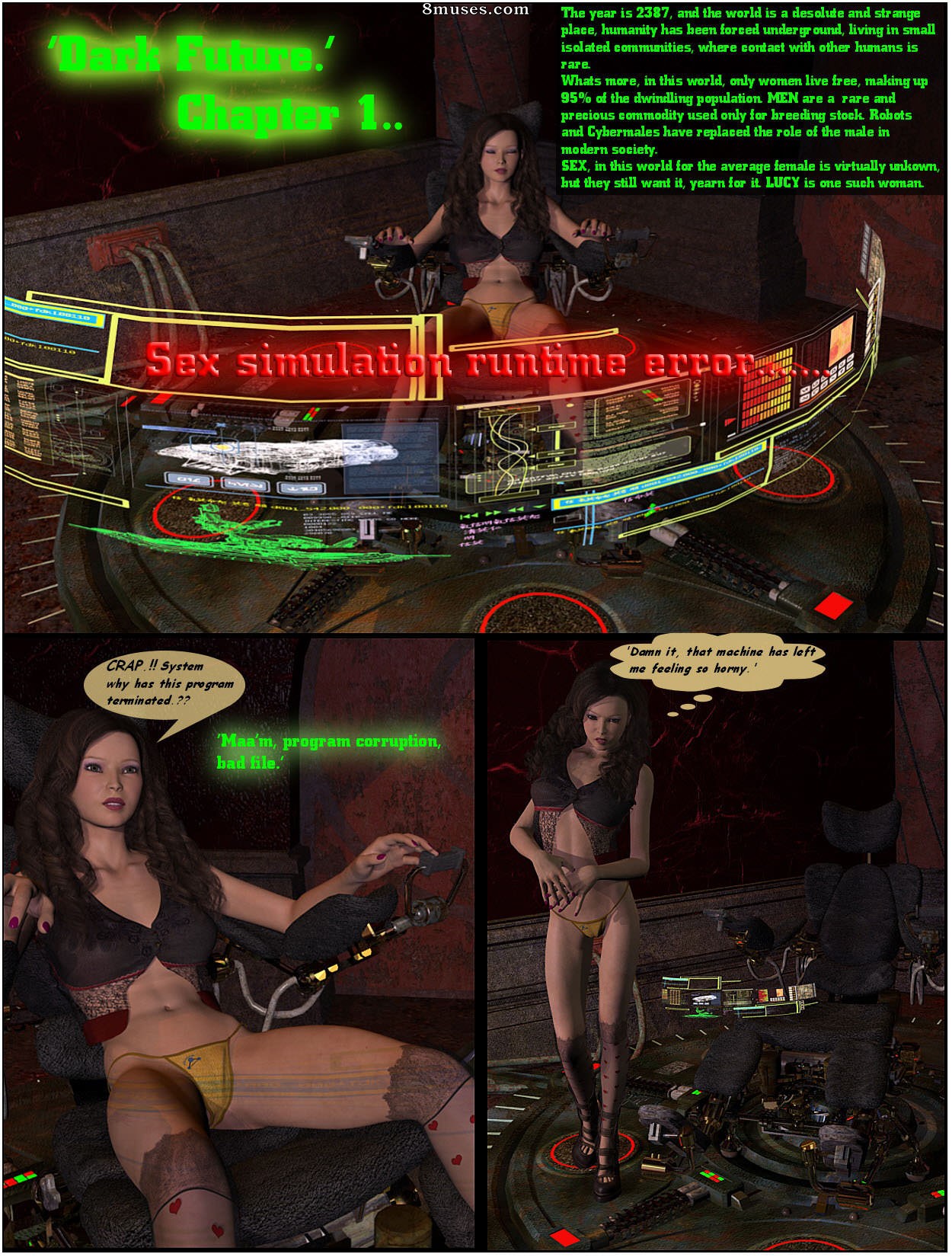 DarkSoul3D Comics - Dark Future - Page 28