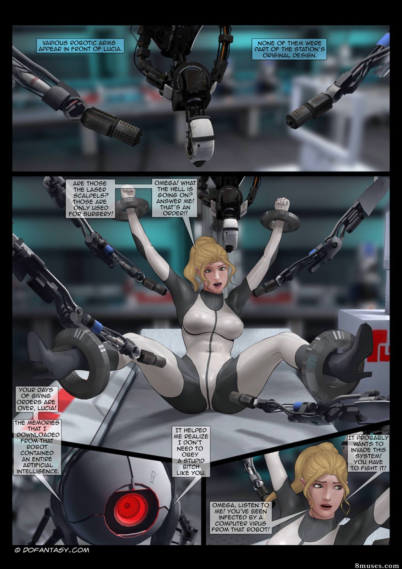 Fansadox Comics - Fansadox 440 - The Alien Invasion - Feather - Page 8