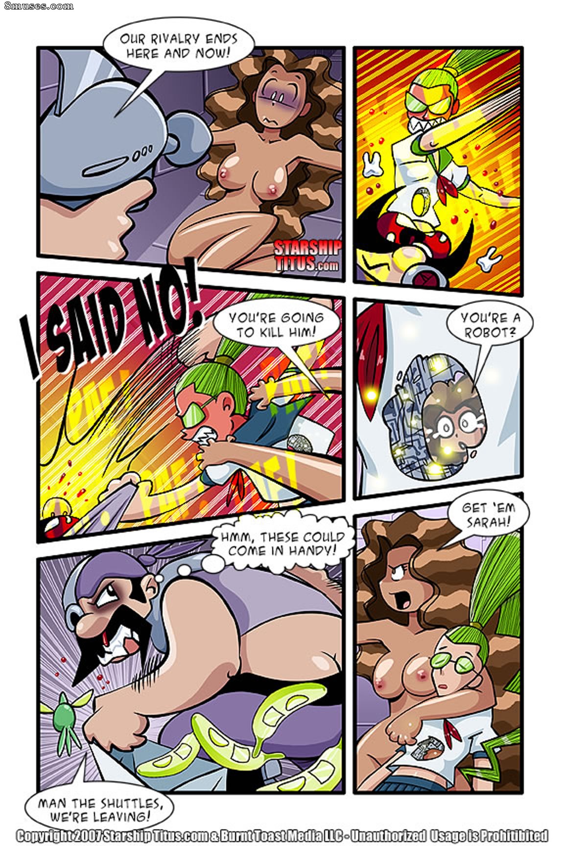 Burnt Toast Media Comics - StarShip Titus 10 - Page 19