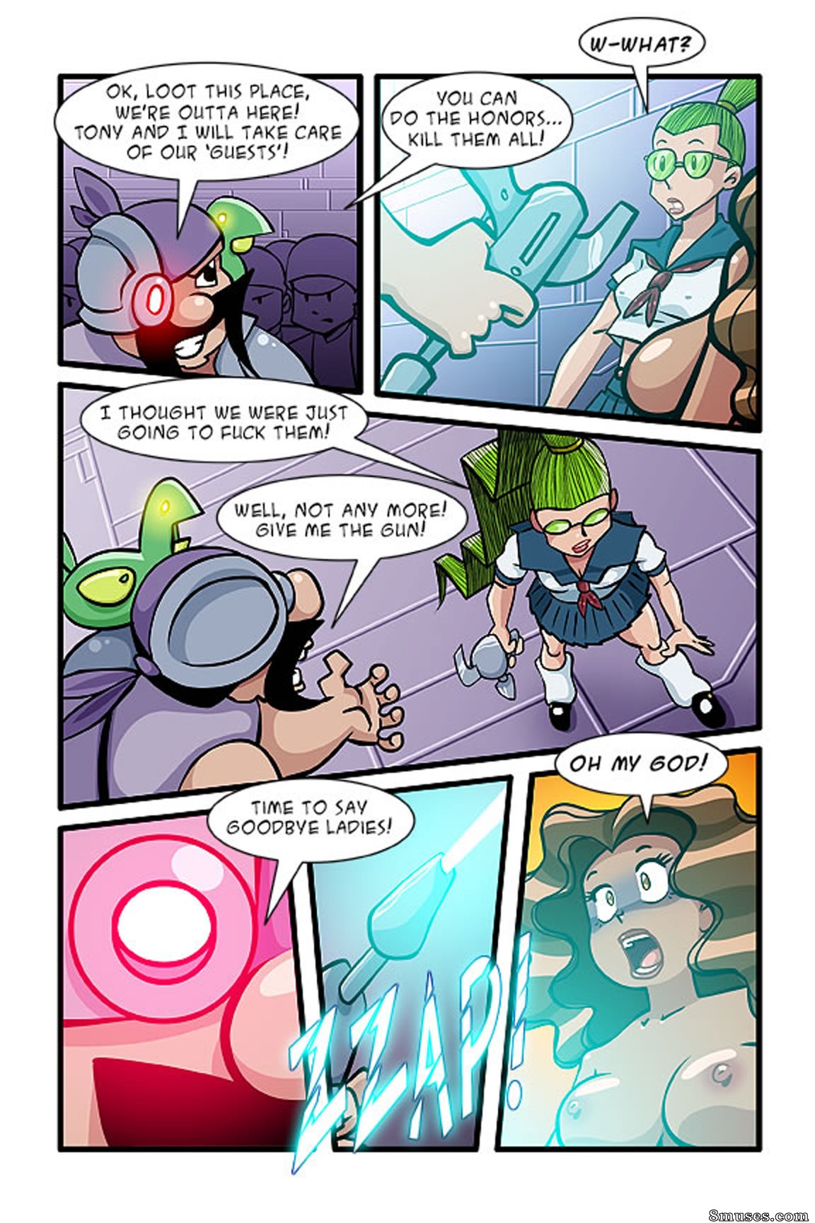 Burnt Toast Media Comics - Nave estelar Titus 10 - Página 17