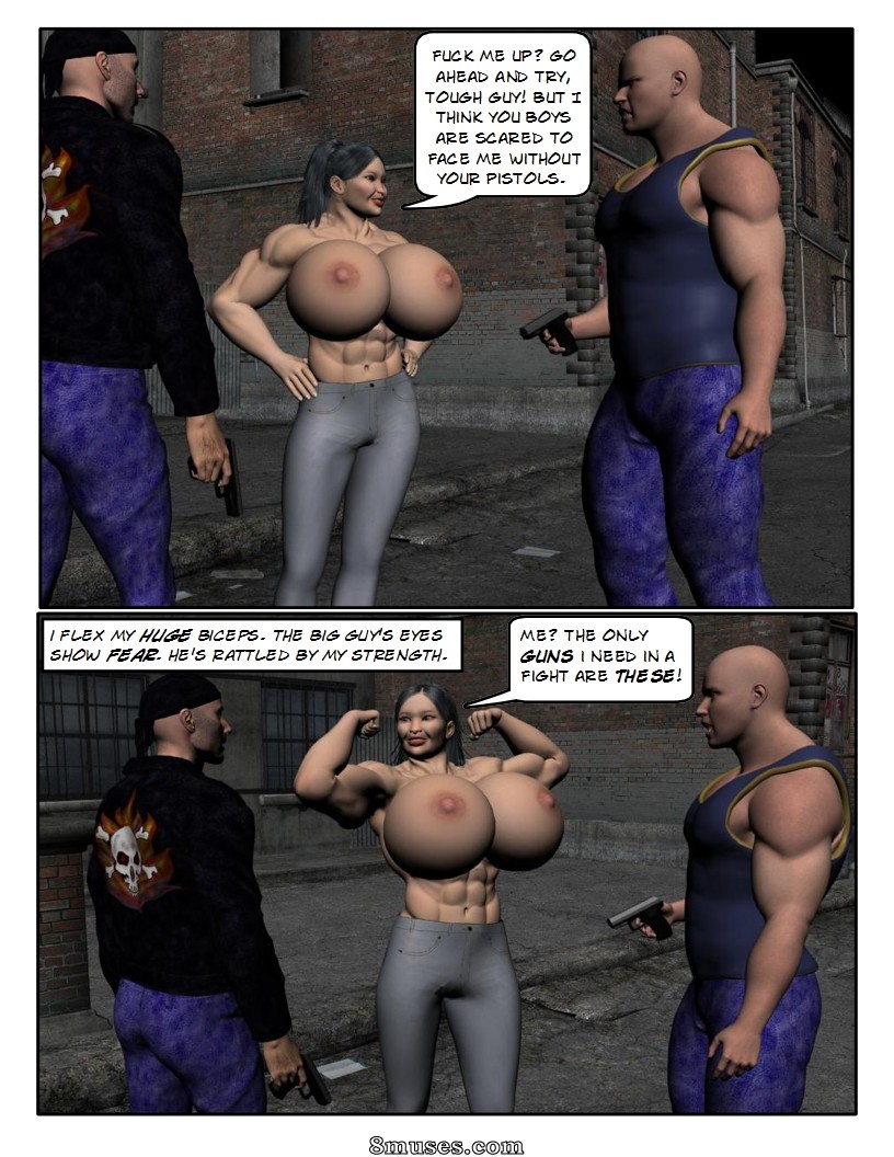 Garotas musculosas da gangue - Edição 1 - Página 3
