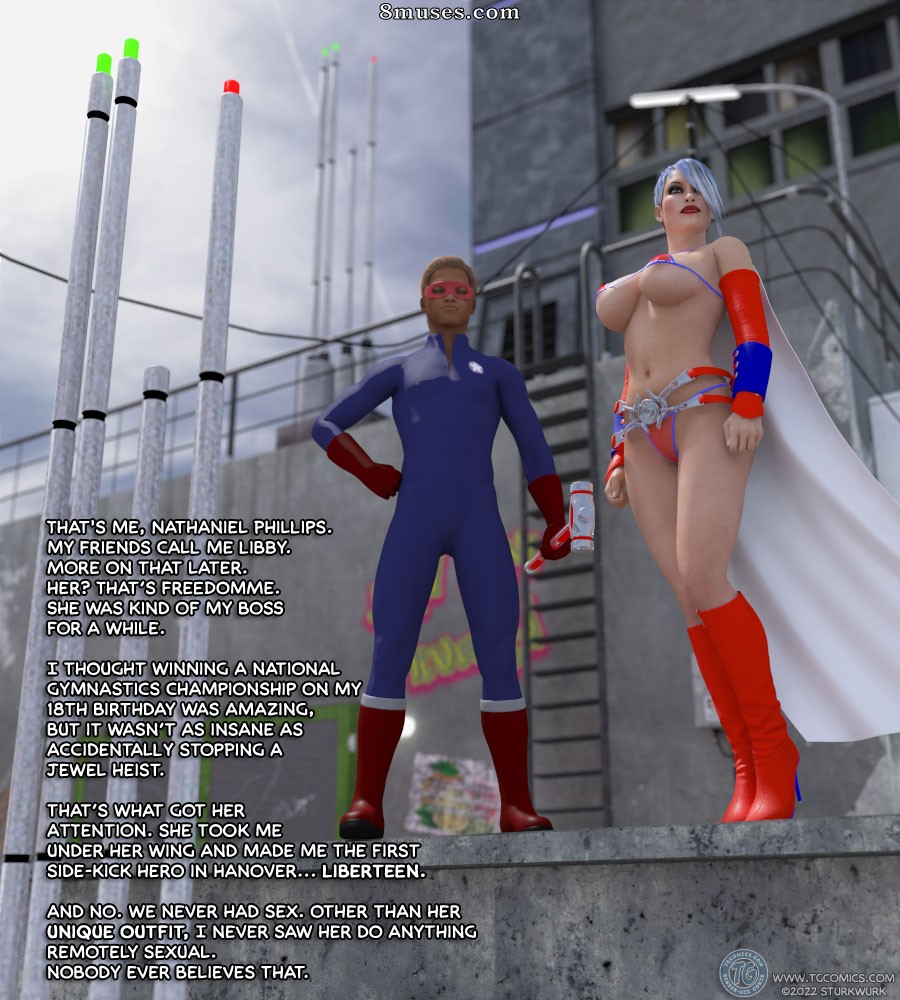 Hanover Tales - A Sidekick No More, LiberTeen! - Issue 4 - Page 2
