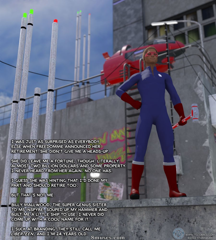 Hanover Tales - A Sidekick No More, LiberTeen! - Issue 4 - Page 4