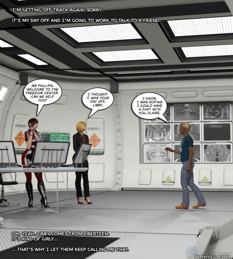 Hanover Tales - A Sidekick No More, LiberTeen! - Issue 4 - Page 7