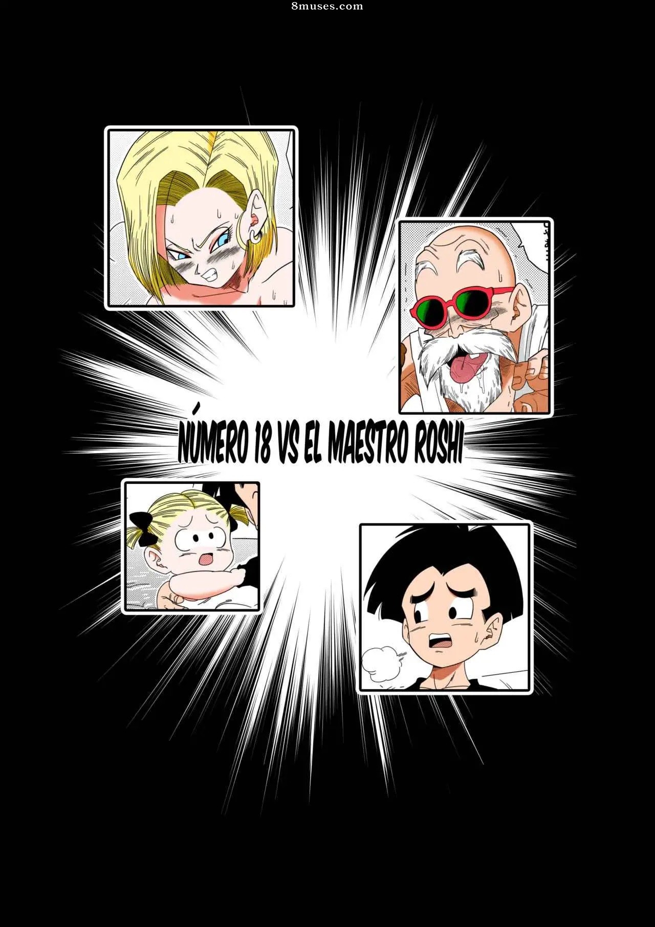 Page 4 | Hentai-and-Manga-English/Yamamoto/Android-18-vs-Master-Roshi |  8muses - Sex Comics