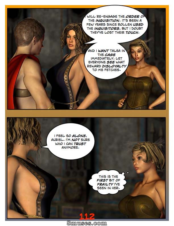 Digital Empress-Captain Trips Comics - Crônicas da imperatriz - Livro 06 - A jornada - Parte 1 - Página 112