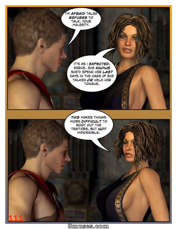 Digital Empress-Captain Trips Comics - Crônicas da imperatriz - Livro 06 - A jornada - Parte 1 - Página 111