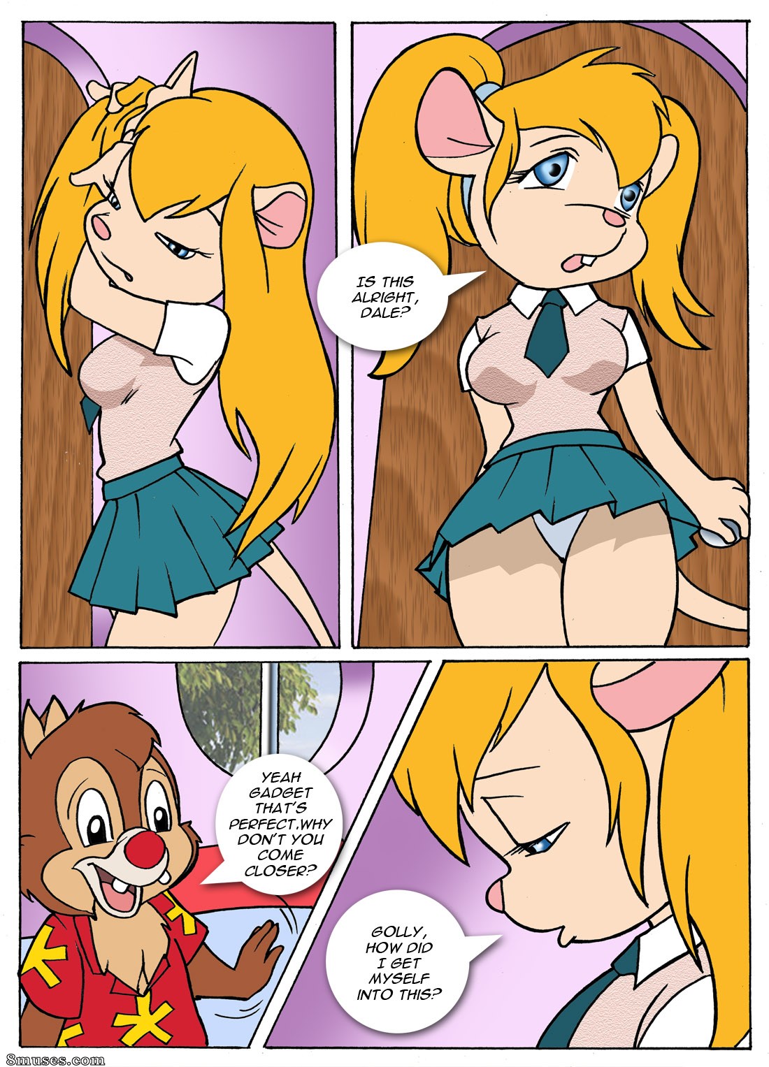 Resue Rodents - Issue 1 - Gadget's Bet, Gadget's Bum - Page 2