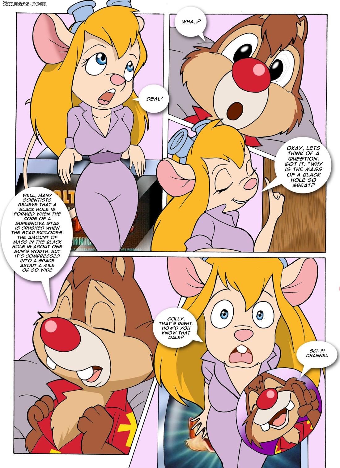 Resue Rodents - Issue 1 - Gadget's Bet, Gadget's Bum - Page 5