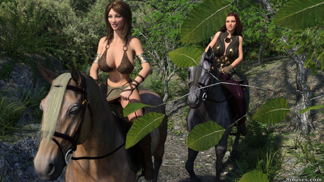 JillGates - Princess Polly Goes Riding with Summer - Page 2