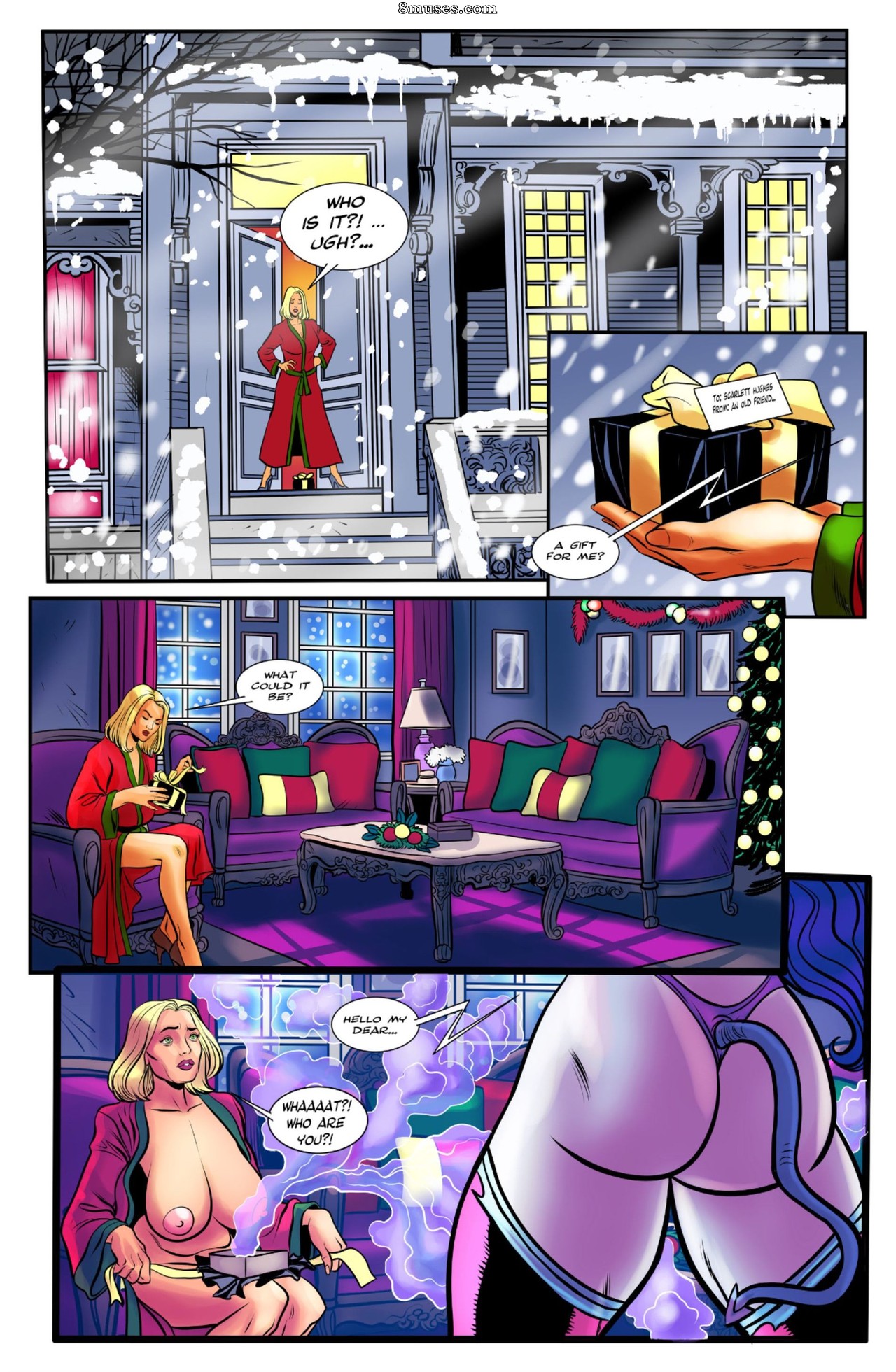 BE Story Club Comics - Confronto de Sinos de Natal - Página 4