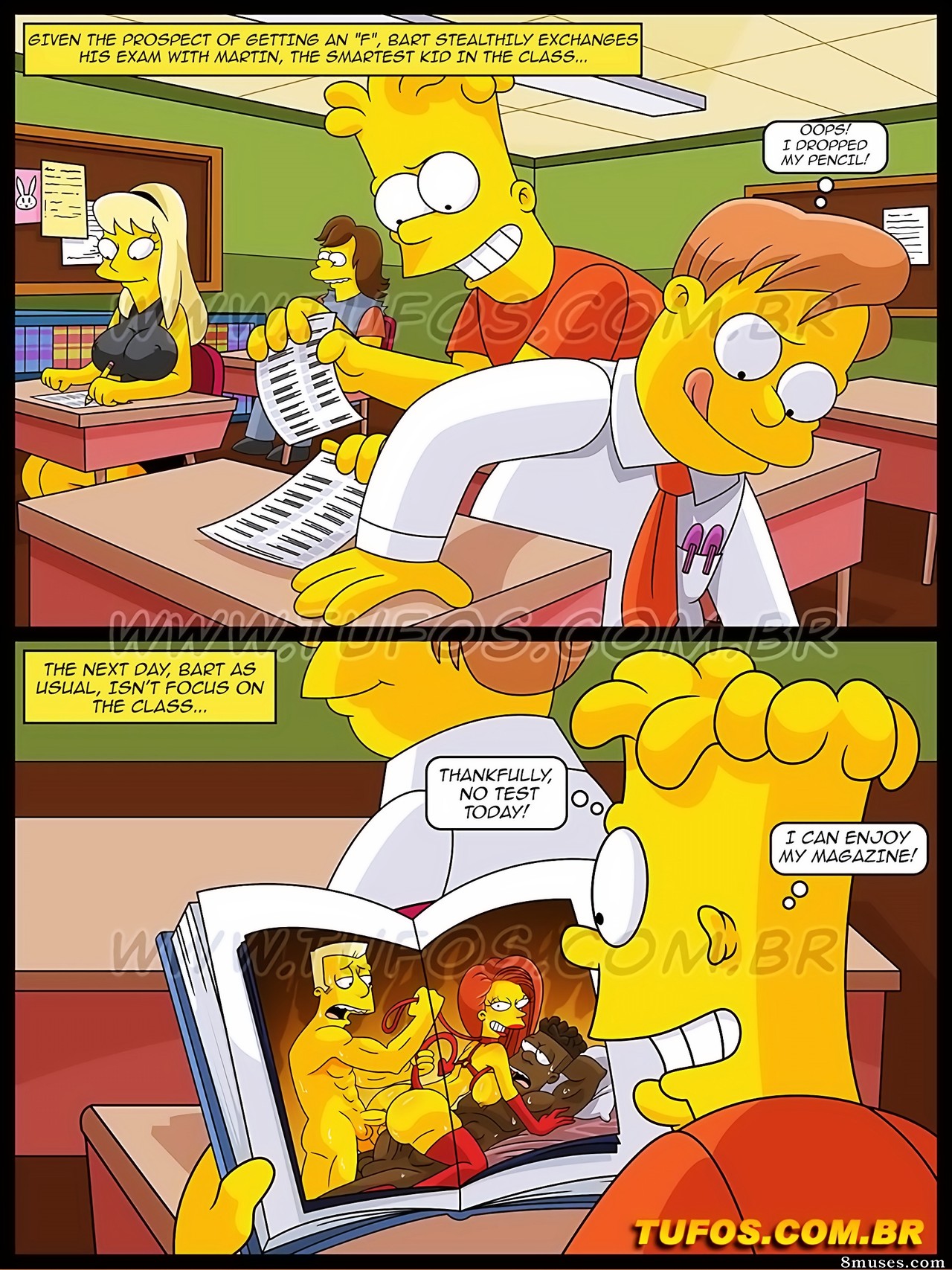 OS Simptoons - English - Issue 23 - Intelligence Test - Page 3