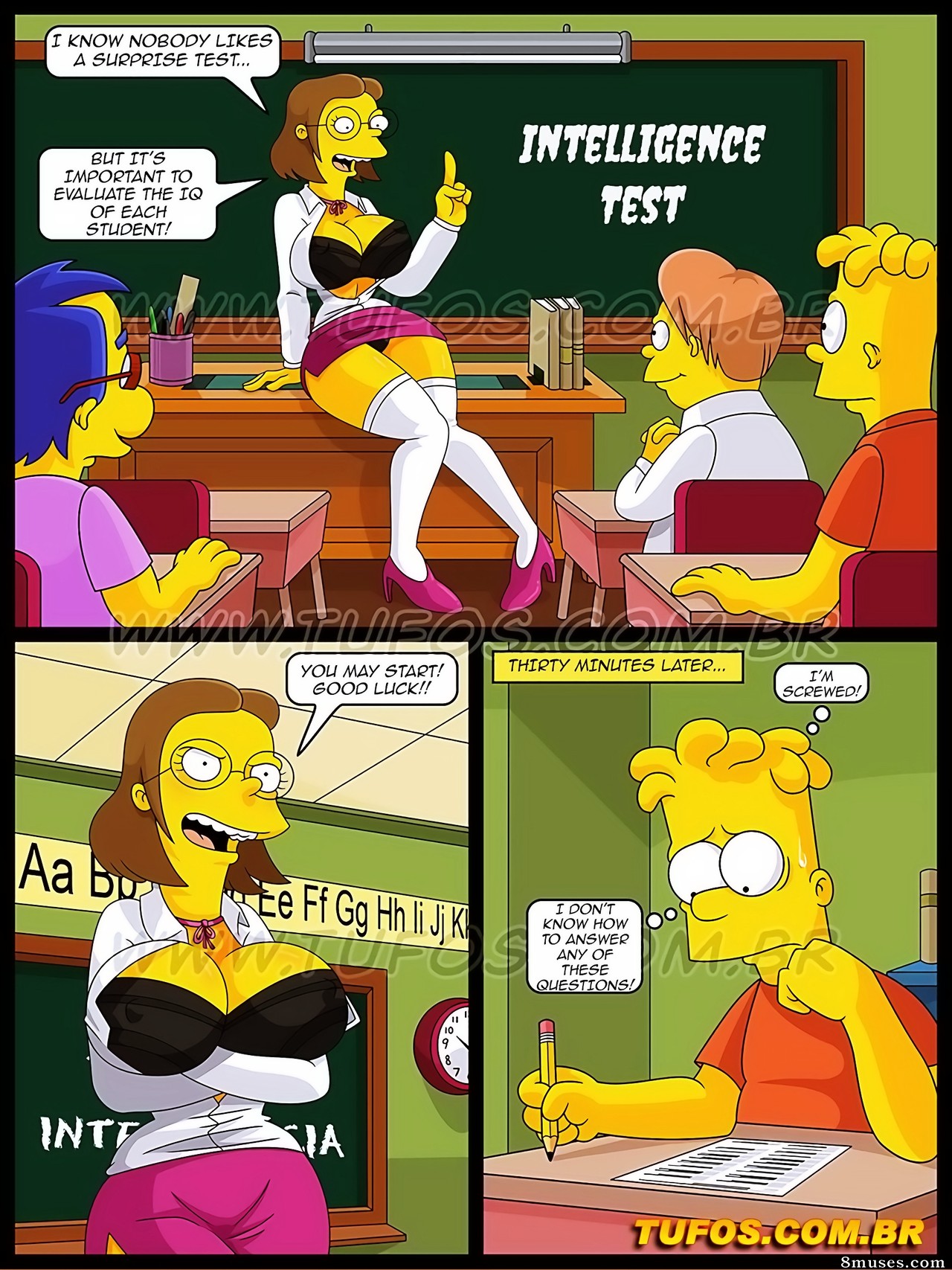 OS Simptoons - English - Issue 23 - Intelligence Test - Page 2
